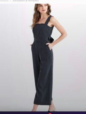 VETTA Capsule Apron Jumpsuit - Bottoms only